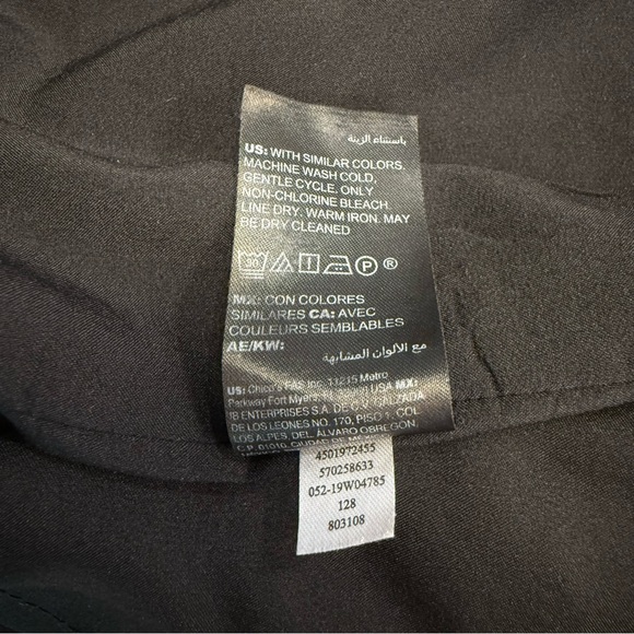 White House Black Market Black White Tweed Mini Skirt Size Womens 10 - Picture 7 of 7